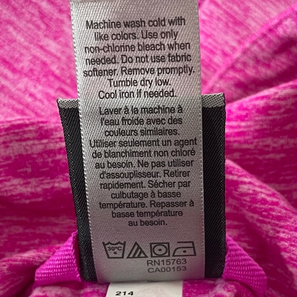 Champion Hooded Zip Up Sweatshirt, Pink, Large - Picture 8 of 10